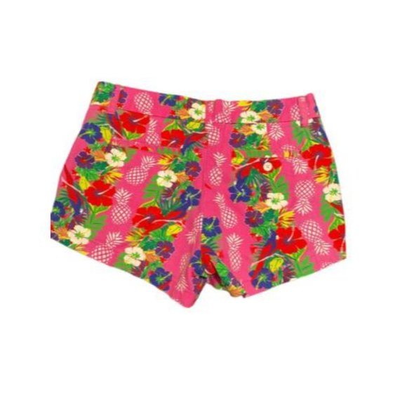Macbeth Collection Pink Floral Shorts Size Medium - Picture 2 of 3